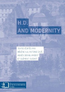 blue book cover of H.D. and Modernity essay collection