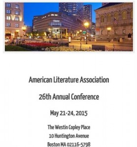 American Literature Association Conference Web Page Screen Shot